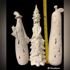 Ceramic Bisque bundle of 3 beautiful pieces Visit In stock Brand: TS Originals